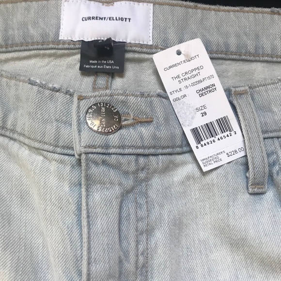 Current Elliott Crop Straight-Leg - Picture 5 of 8